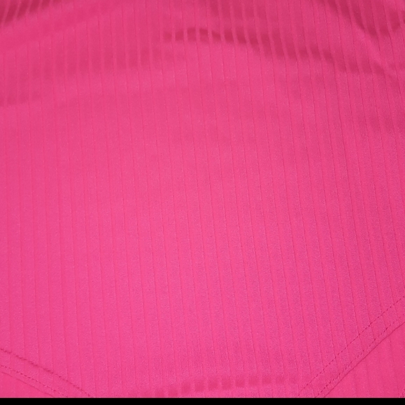 Neon Pink Sleeveless Bodysuit - Picture 5 of 7